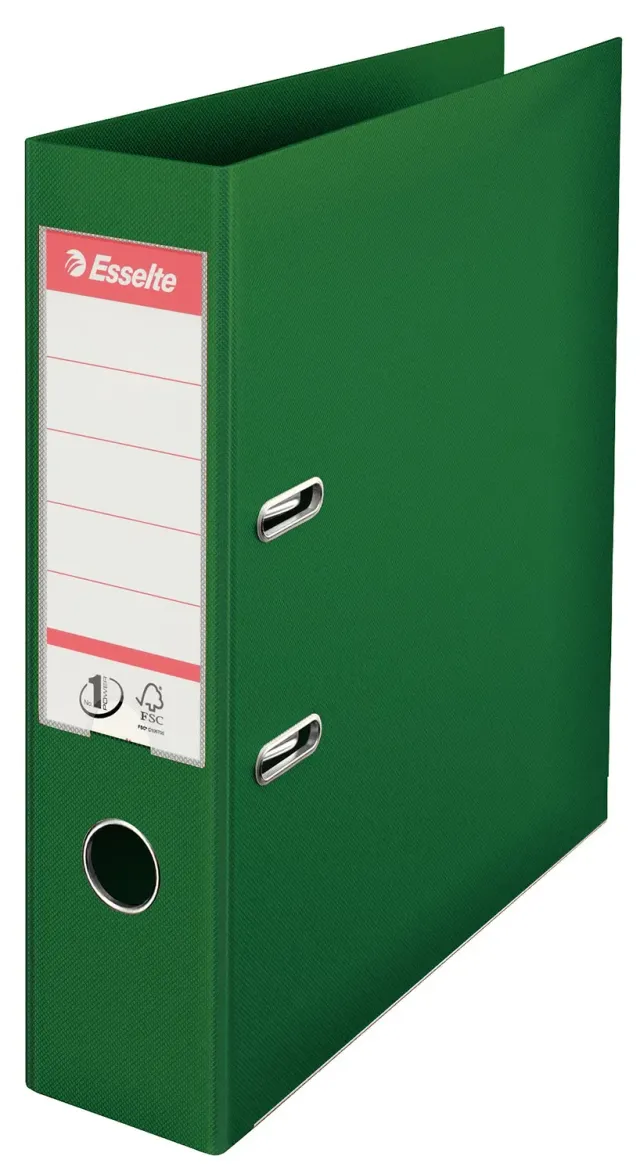 Esselte 811360 raccoglitore a leva A4 dorso 7,5 cm verde scuro