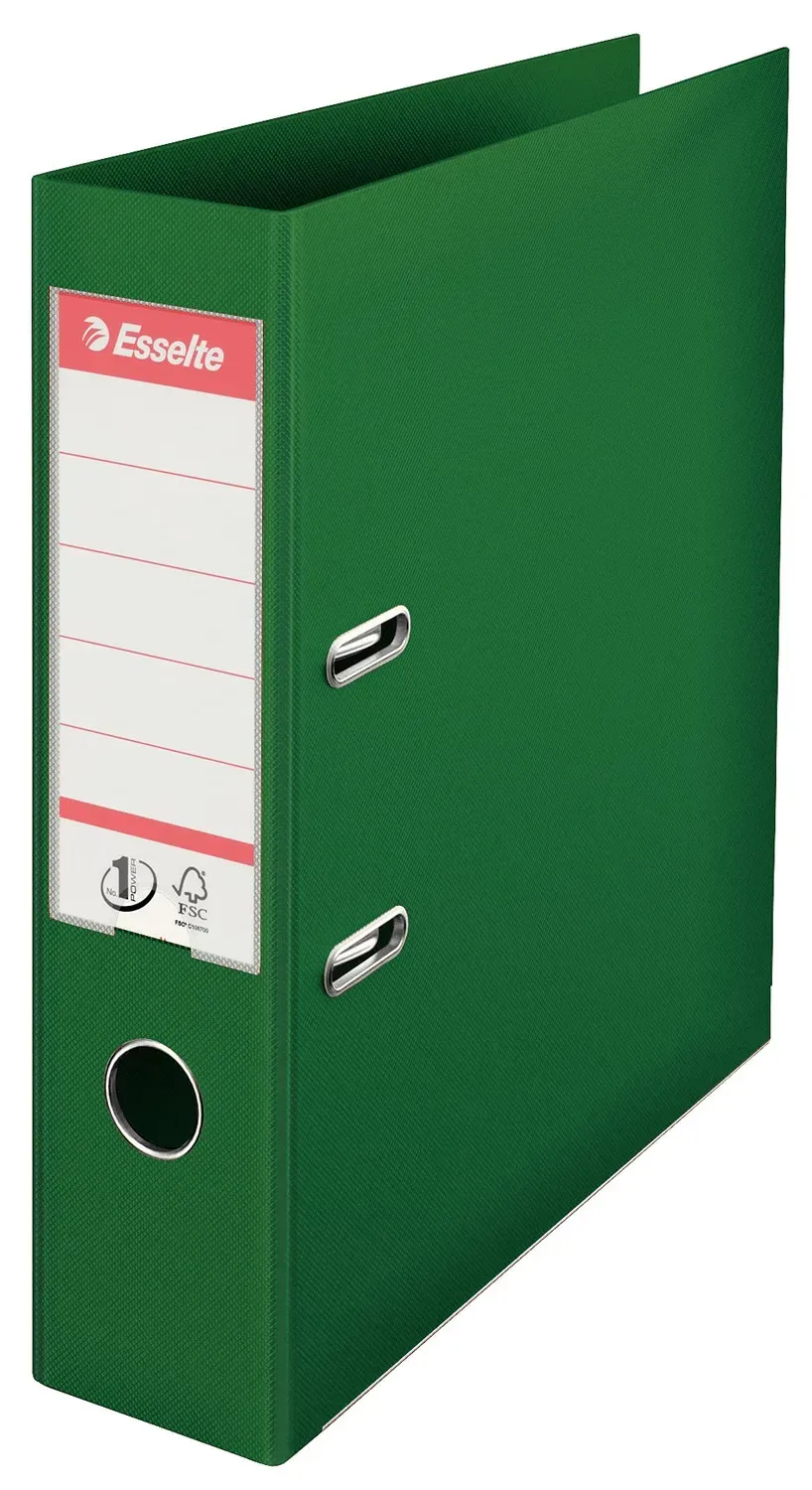 Esselte 811360 raccoglitore a leva A4 dorso 7,5 cm verde scuro