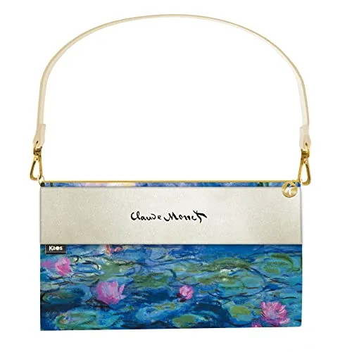 Kaos Hand Pochette Ninfee pochette donna 26x15 stampa Monet