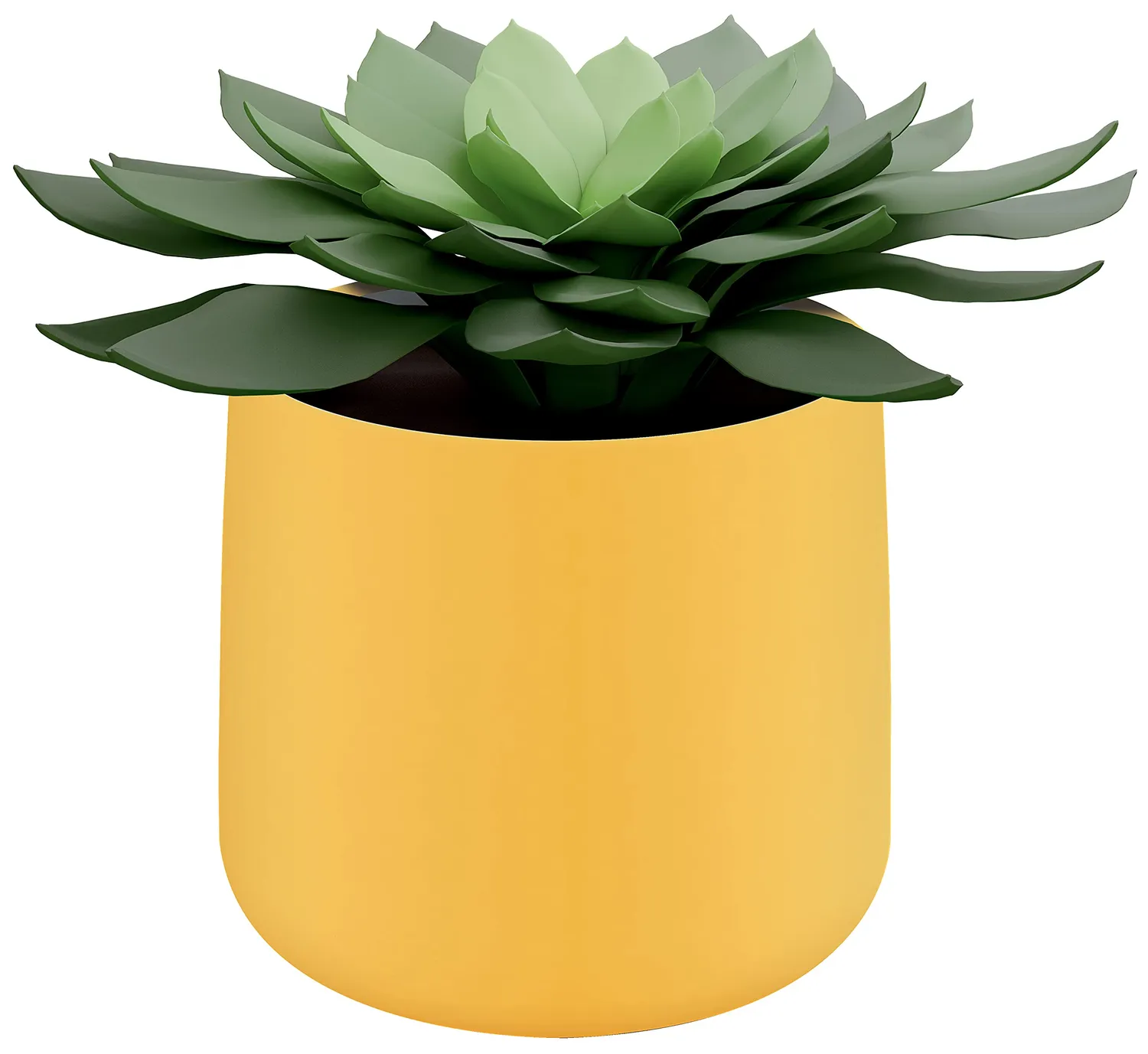 Leitz Ergo WOW Cosy vaso ceramica giallo caldo 143 mm opaco