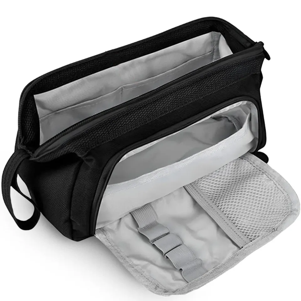 ACROPAQ Astuccio Grande 2,5 L 50 Penne Poliestere Nero