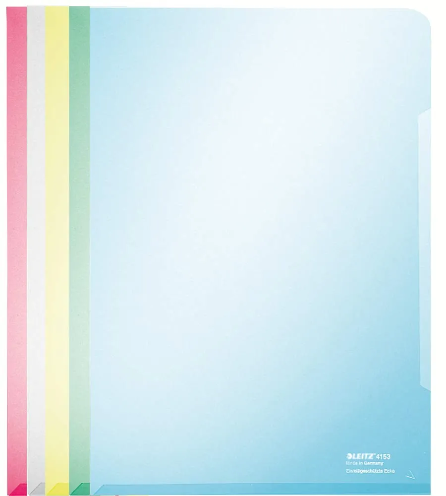 Leitz Ergo WOW 41530003 buste trasparenti 100 pezzi PVC