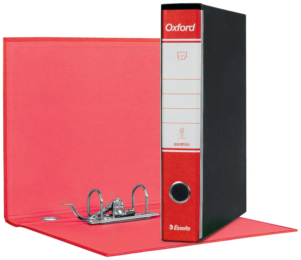 Oxford G82 390782160 registratore rosso dorso 5 cm