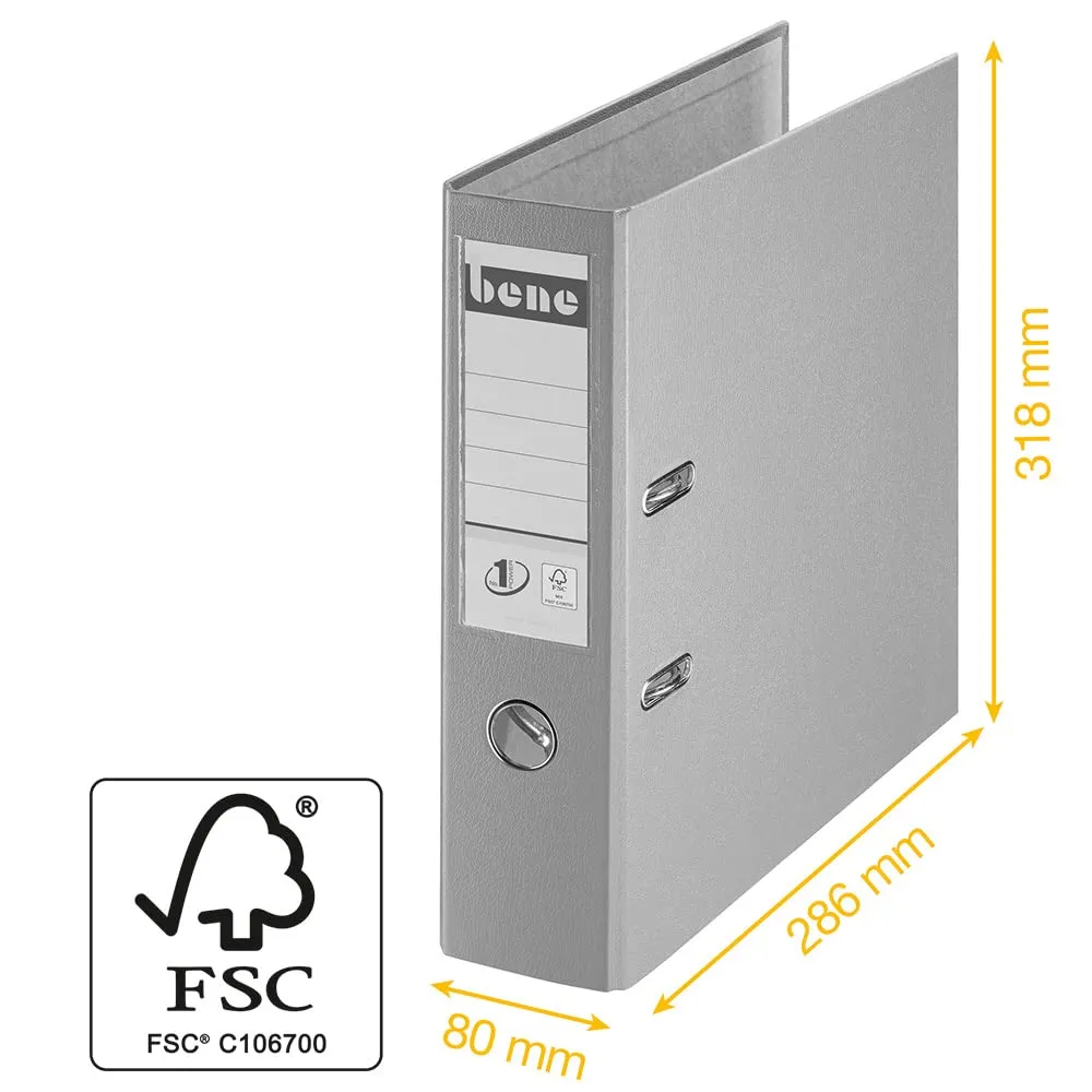 Esselte N.1 Power raccoglitore a leva A4 turchese dorso 7,5 cm 500 fogli