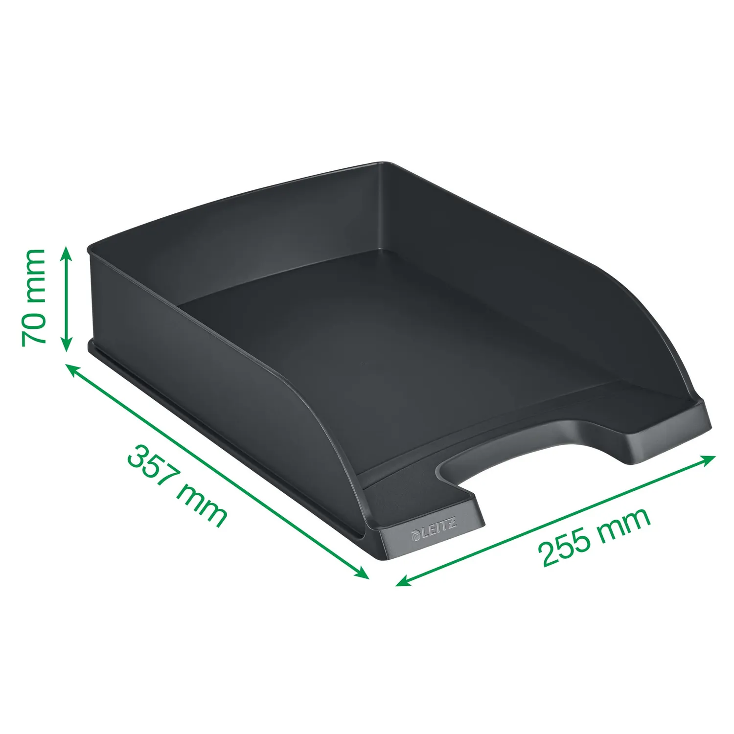 Leitz Plus 52270203 vaschetta A4 trasparente satinata