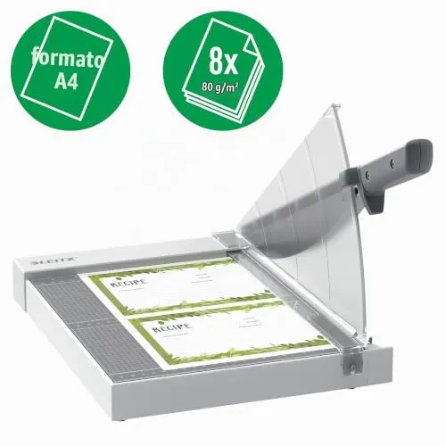 Leitz Precision Home taglierina A4 8 fogli 305 mm legno
