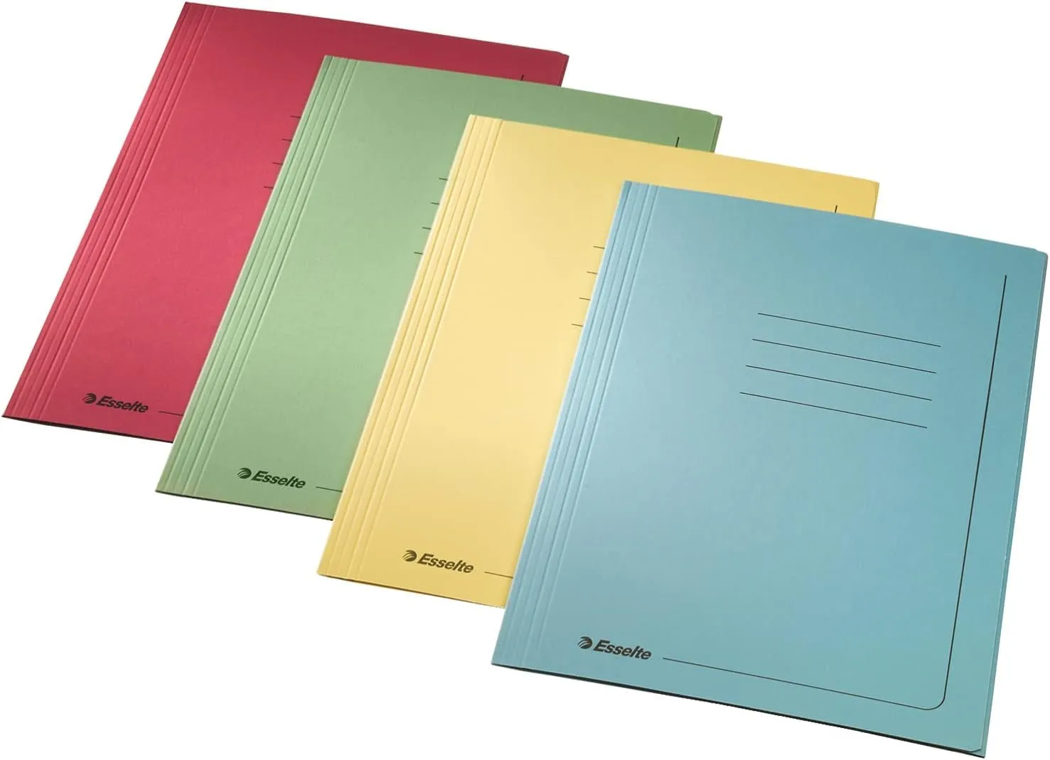 Esselte Manilla Cartelline 3 Lembi Azzurro 25 pz riciclate