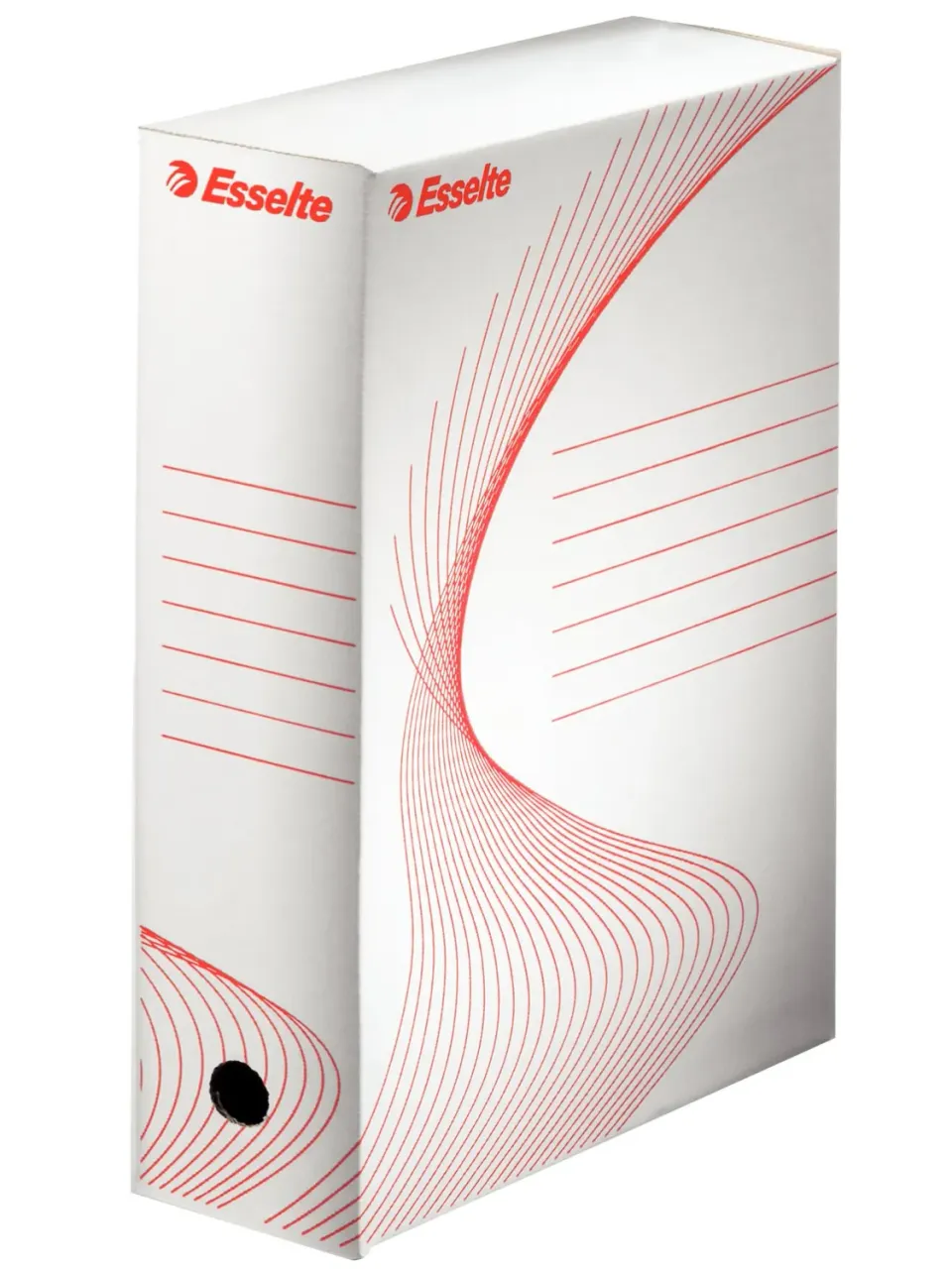Esselte Boxy 100 scatola archivio A4 dorso 10 cm bianco 10 pezzi