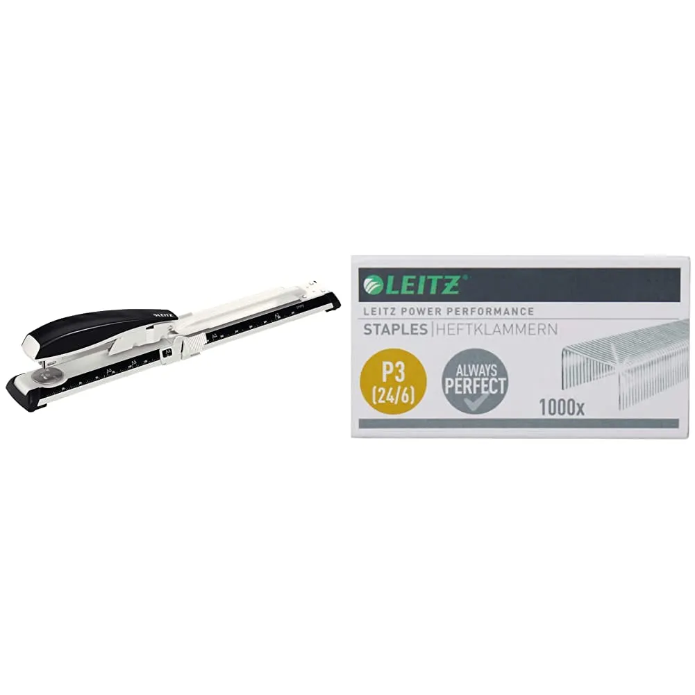 Leitz NeXXt 55600095 cucitrice braccio lungo nera 40 fogli