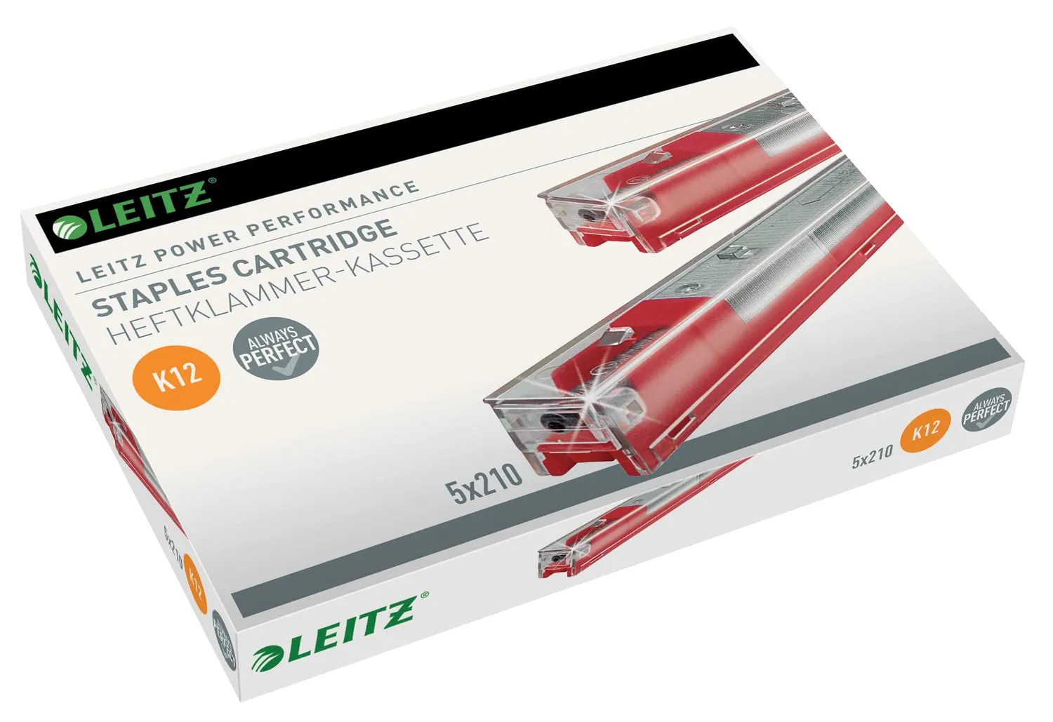 Leitz Ergo WOW Power Performance K8 punti 40 fogli 1050 pz acciaio