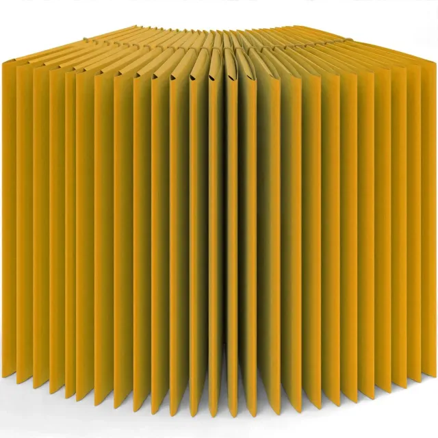 ACROPAQ cartelline A4 elastico 25 pz gialle 3 lembi