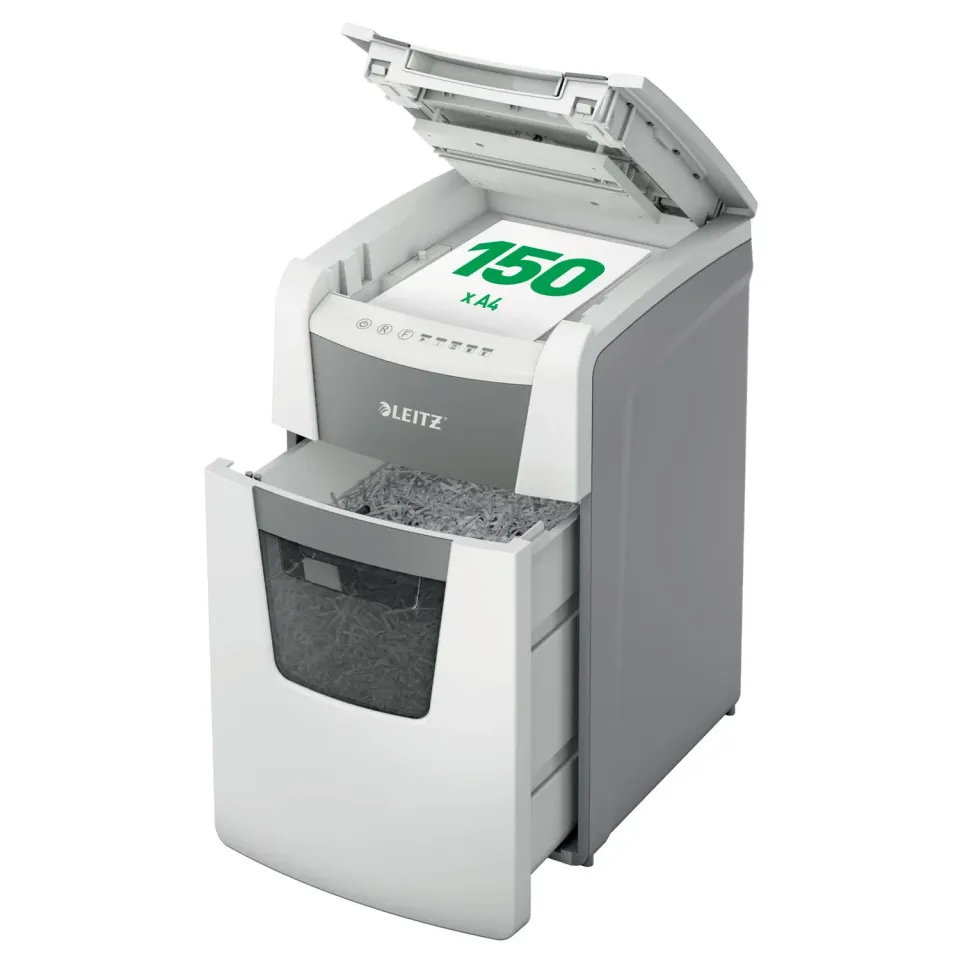 Leitz Ergo WOW IQ Autofeed 150 P-4 Office distruggidocumenti 150 fogli P-4