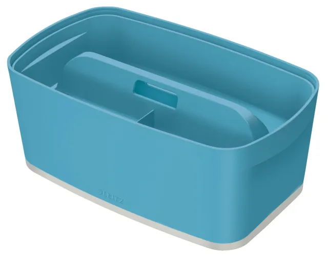 Leitz MyBox 52634061 scatola organizer Blu Chiaro con vassoio