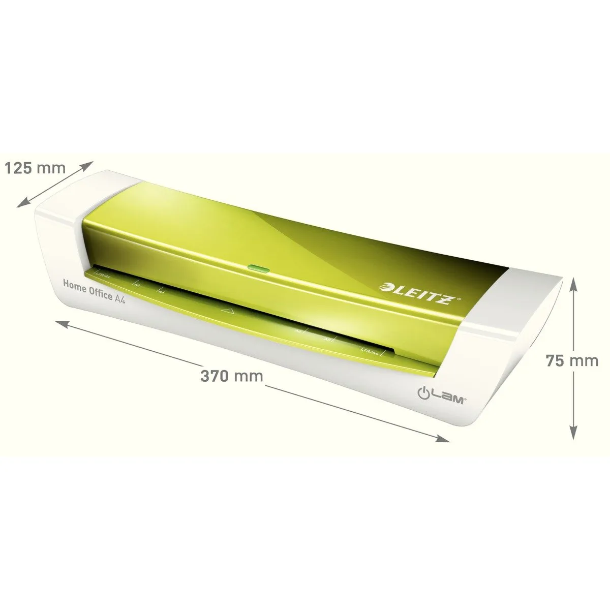 Leitz iLam WOW 73680064 plastificatrice A4 verde 125 mic
