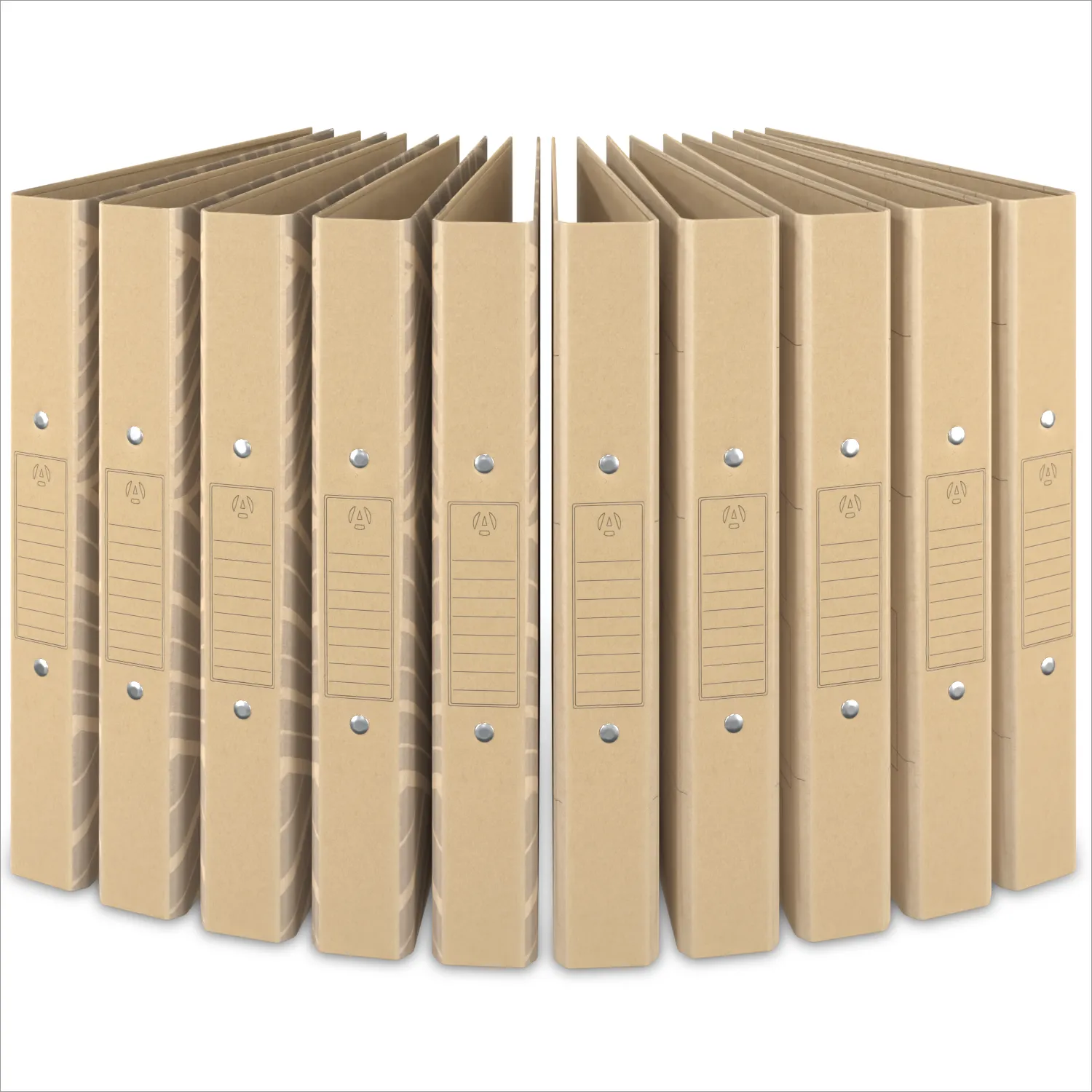 ACROPAQ Raccoglitori ad anelli A4 40mm 10 pezzi