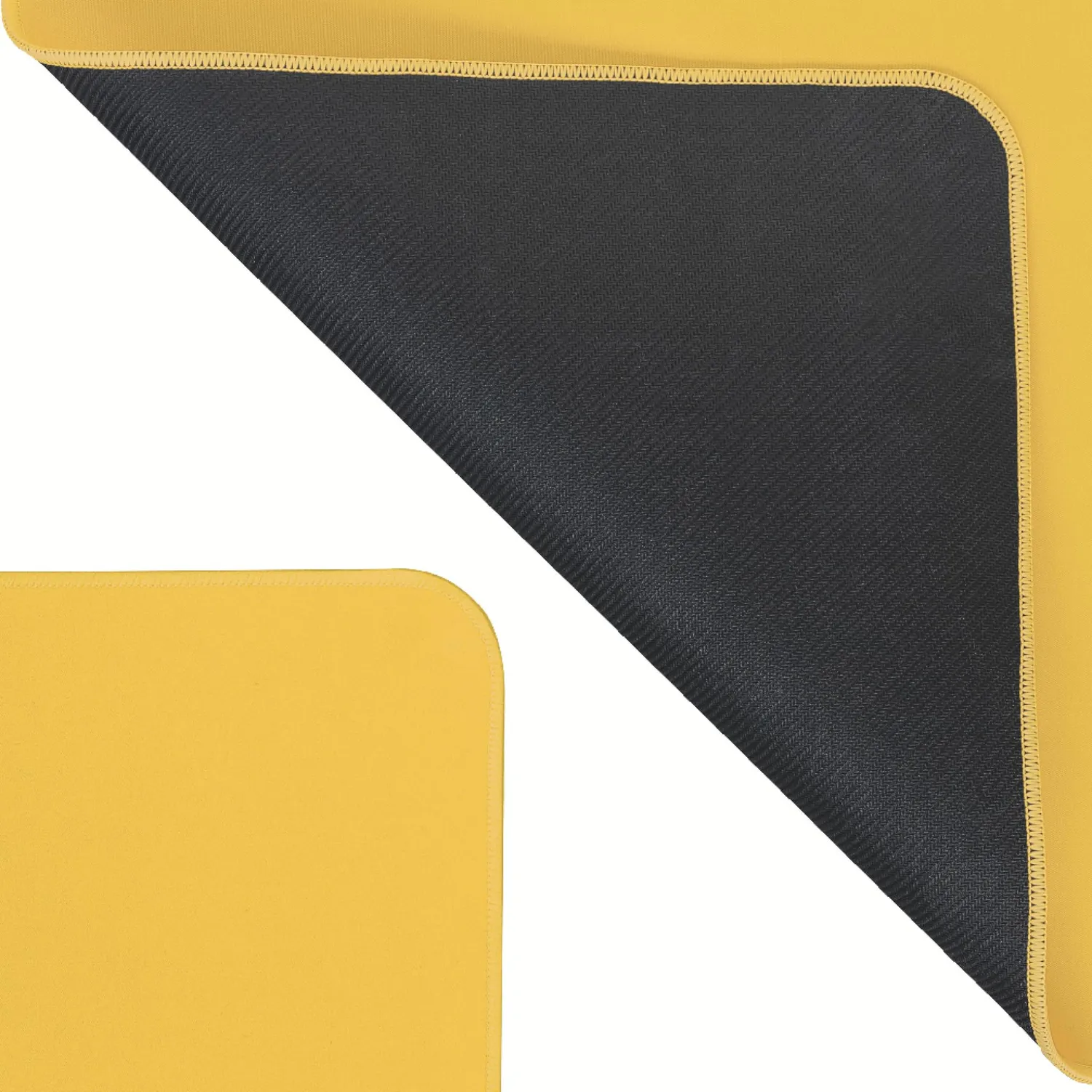 Leitz Ergo WOW Cosy tappetino scrivania 80x40 giallo caldo antiscivolo