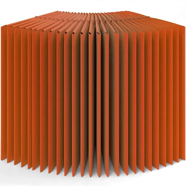 ACROPAQ Cartelline A4 elastico arancioni 25 pezzi