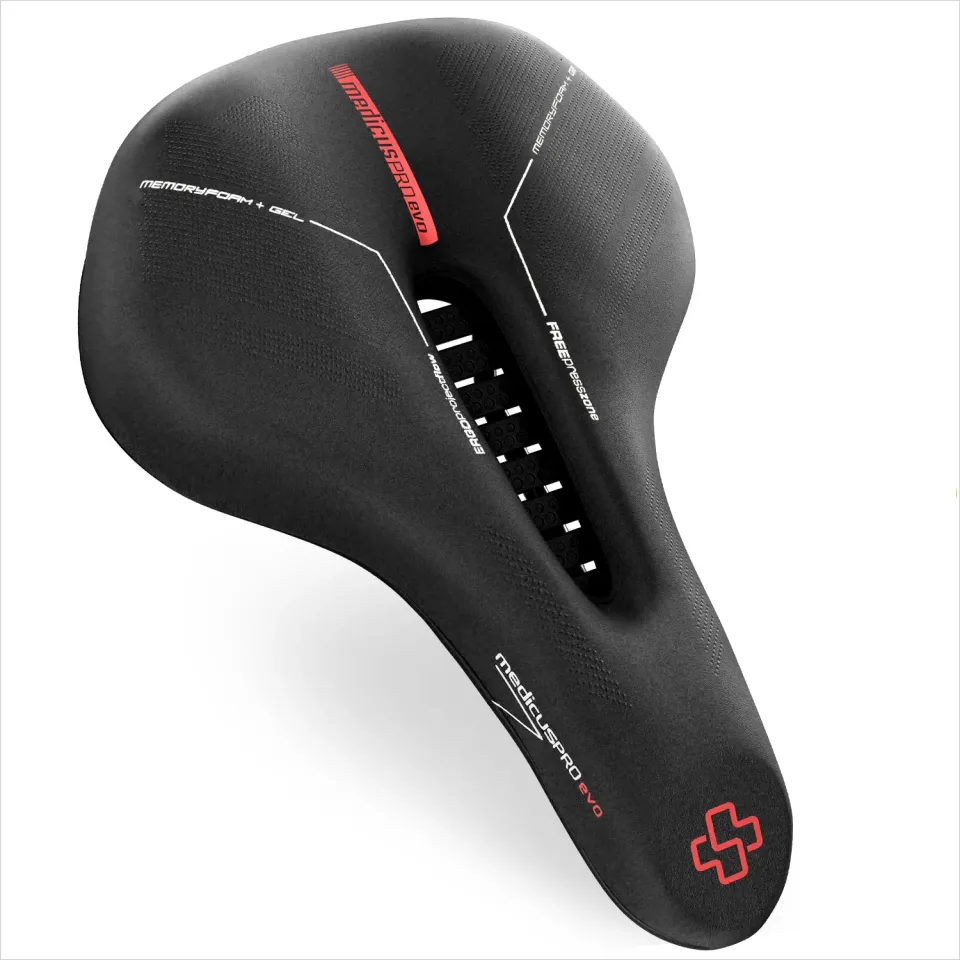 ACROPAQ Sella Bici Confort Memory Foam Impermeabile Trekking