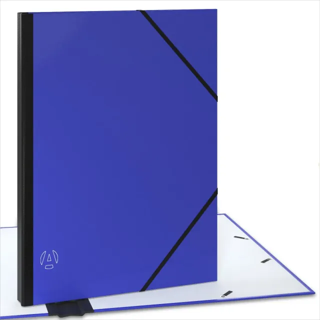 ACROPAQ cartella portadisegni A3 blu 32x45 cm elastici