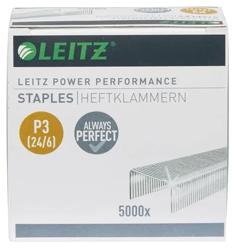 Leitz Ergo WOW Power Performance P3 punti 24/6 5000 pezzi zincati