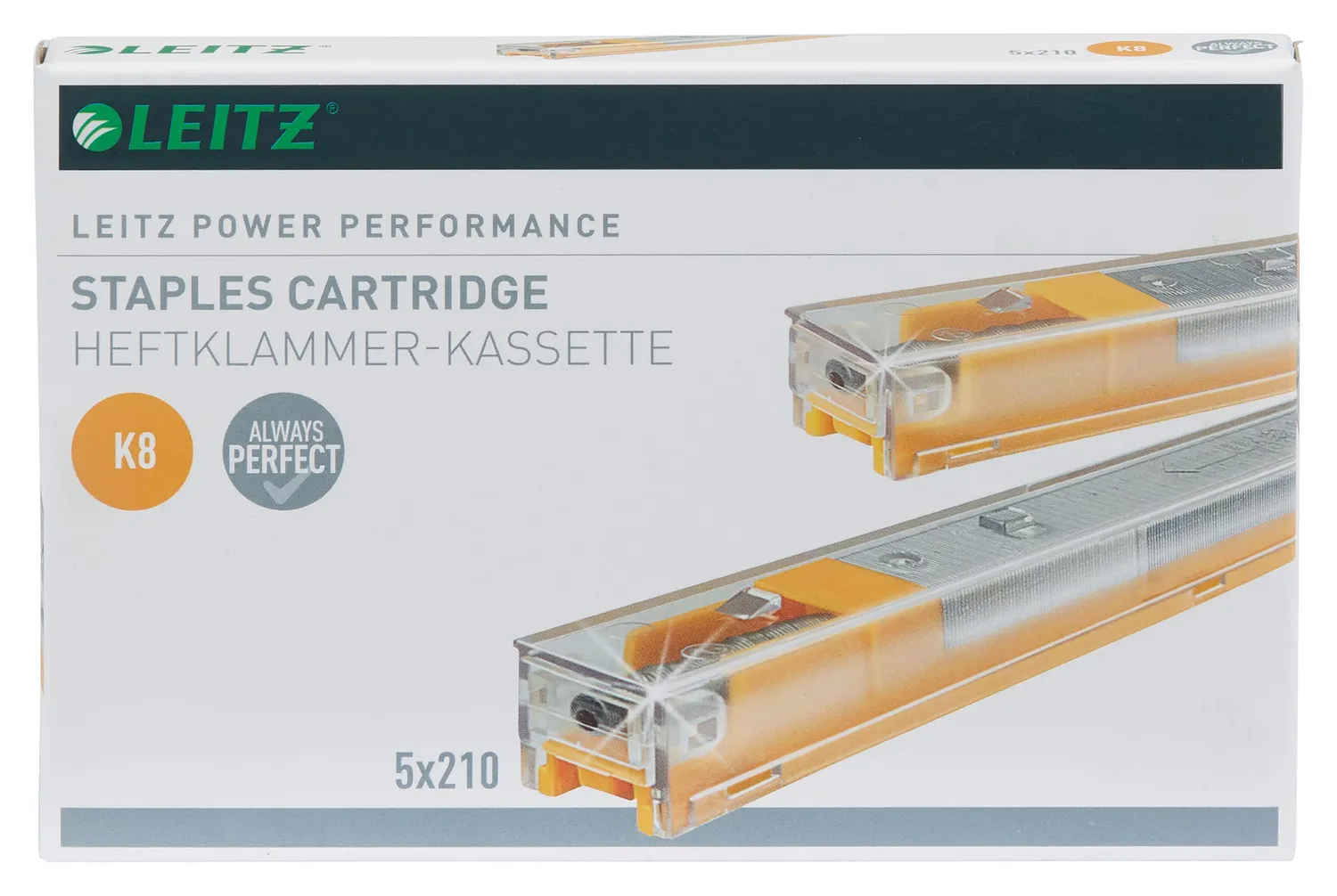 Leitz Ergo WOW Power Performance K8 punti 40 fogli 1050 pz acciaio