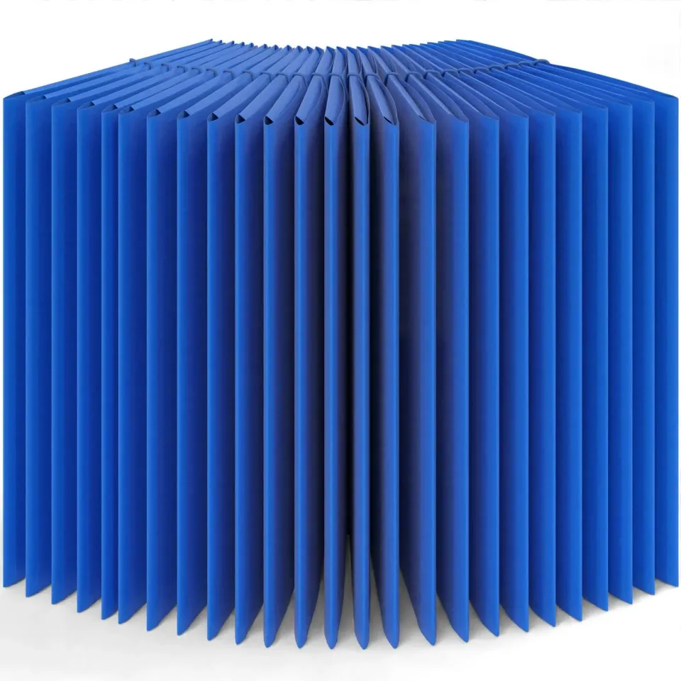 ACROPAQ Cartelline A4 Elastico Blu 25 Pezzi