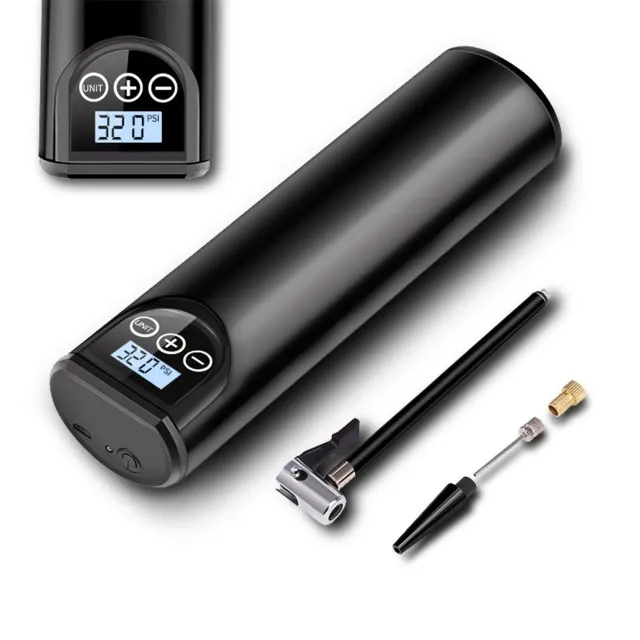 ACROPAQ pompa bici elettrica ricaricabile con luce
