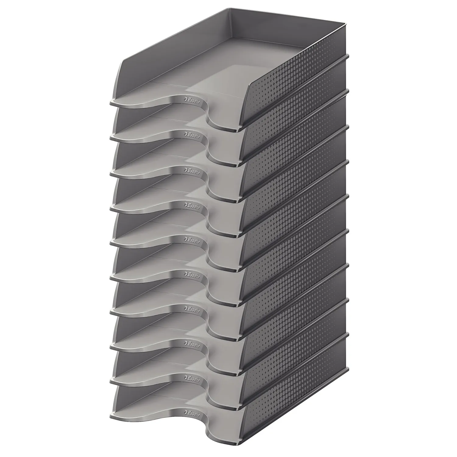 Oxford Esselte Fusion vassoi portalettere grigio x10