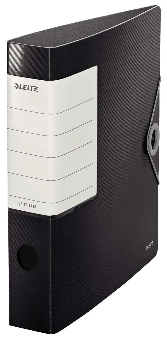 Leitz Ergo WOW 11130095 raccoglitore a leva nero dorso 62 mm
