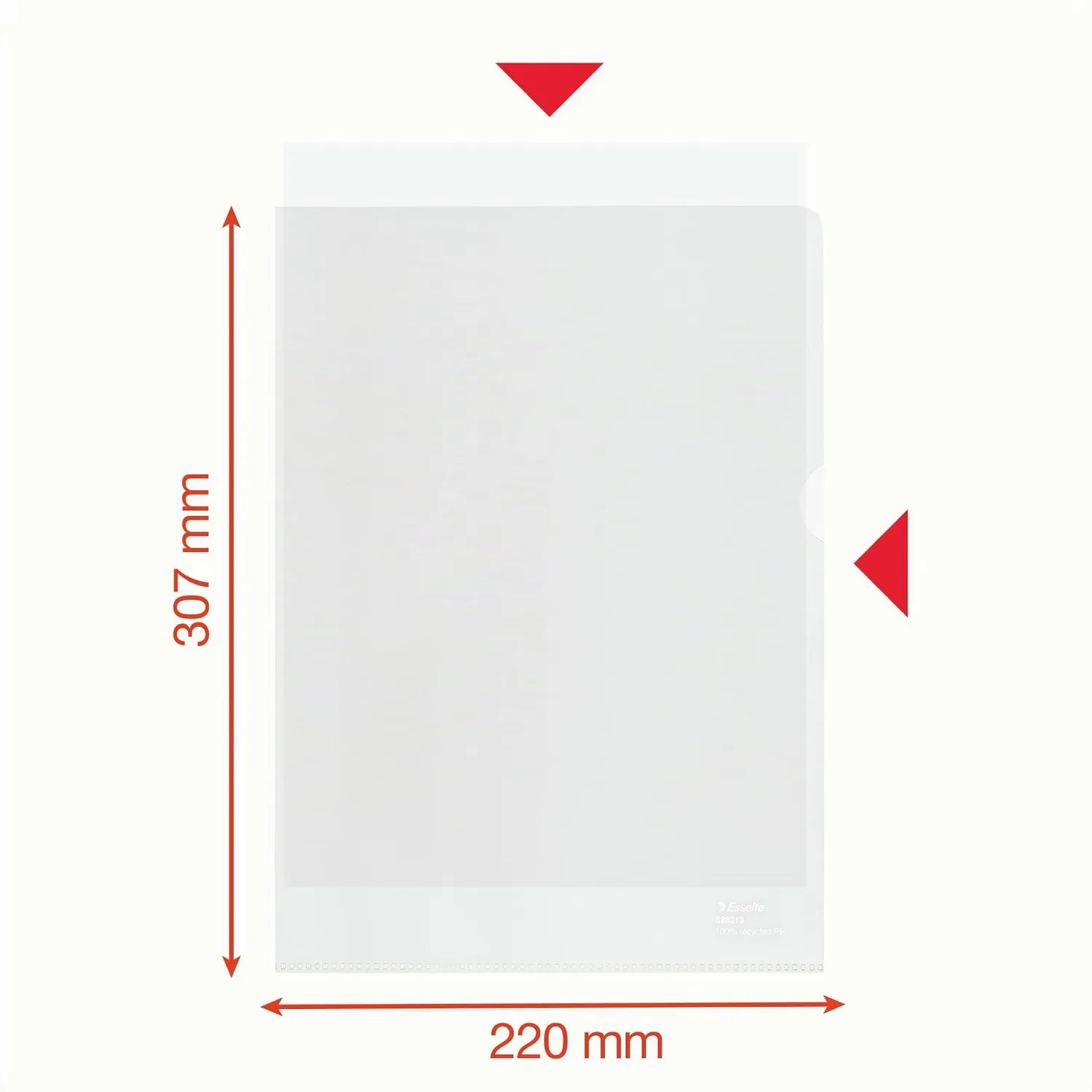 Esselte Deluxe 628213 Buste A4 antiriflesso 100 pezzi