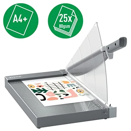 Leitz Precision Pro taglierina ghigliottina A4+ 25 fogli vetro