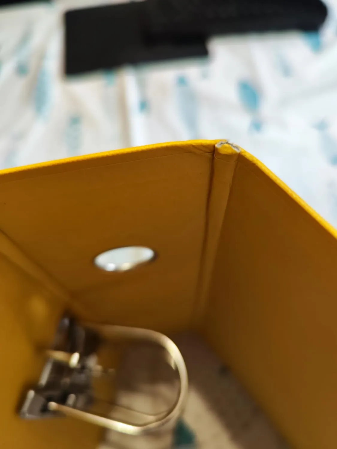 Euro Cart UNI registratori a leva gialli 6 pezzi dorso 8cm