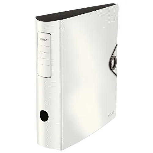 Leitz Ergo WOW Active Solid 10471001 Raccoglitore a Leva Bianco A4
