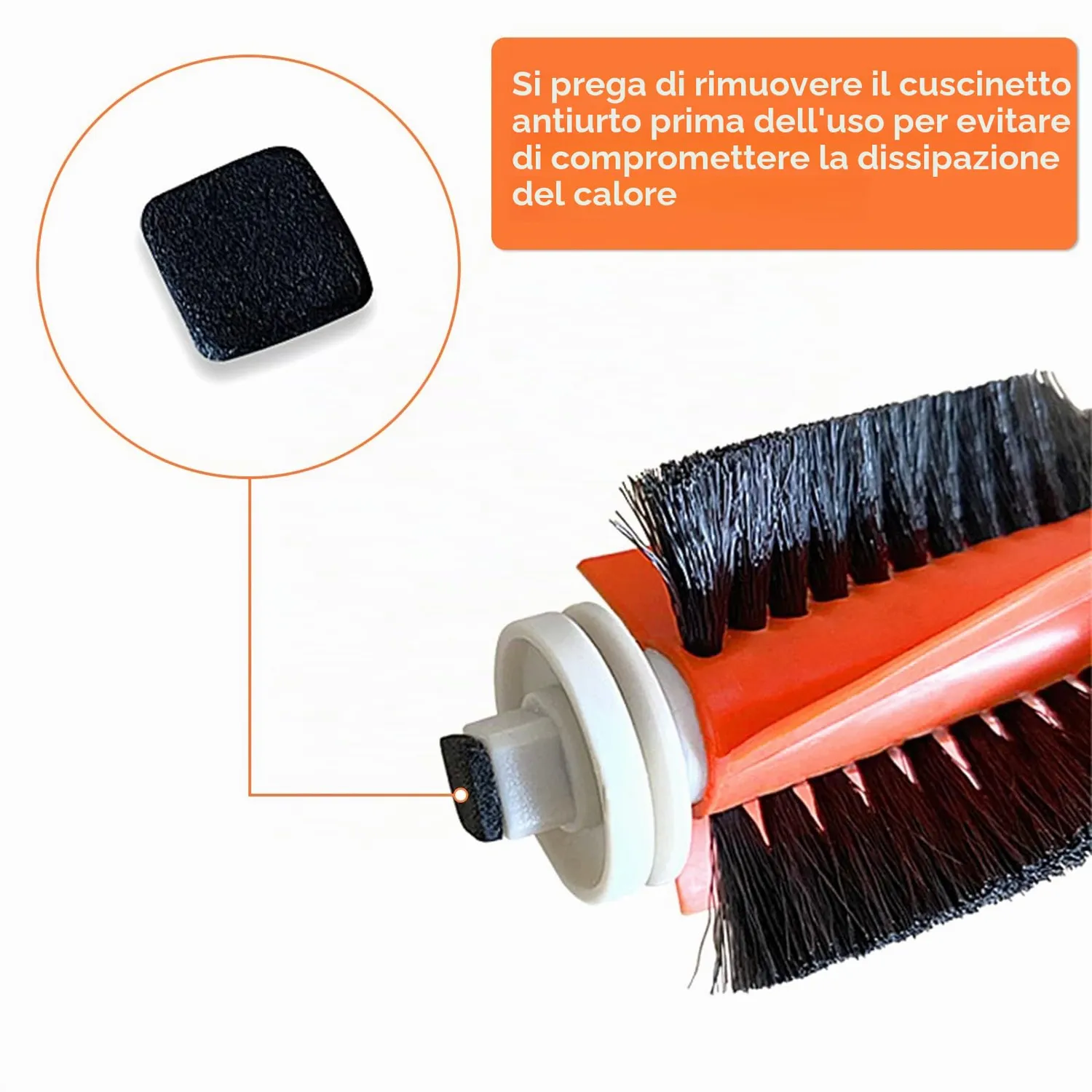 ABClife Kit Ricambi Xiaomi S50 S51 Aspirapolvere Robot 13 Pezzi HEPA