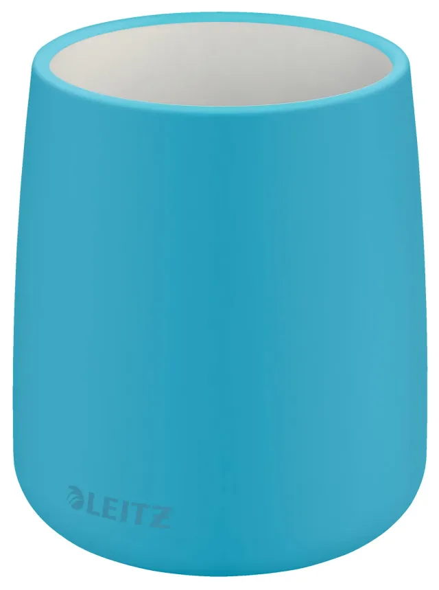 Leitz Cosy 53290061 Portapenne Blu Calmo in ceramica