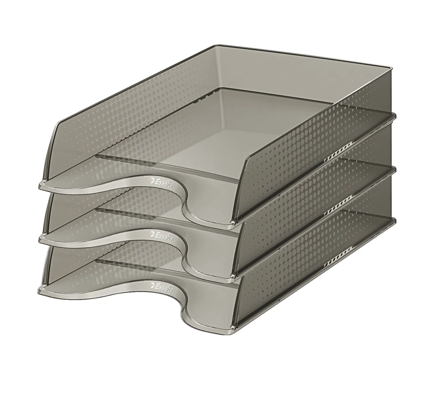 Oxford Esselte Fusion vassoi portalettere grigio x10