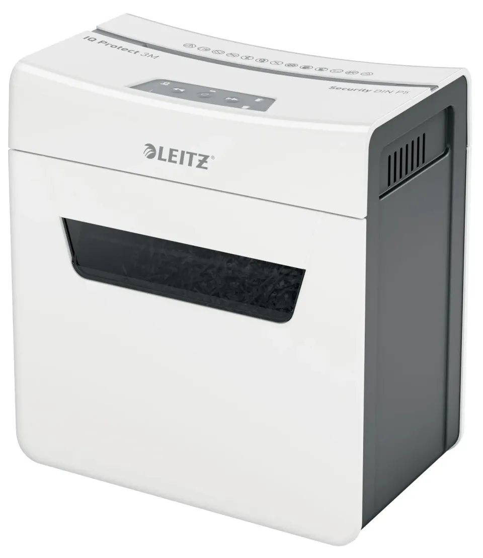 Leitz IQ Protect 80930000 distruggidocumenti micro P-5 10 litri