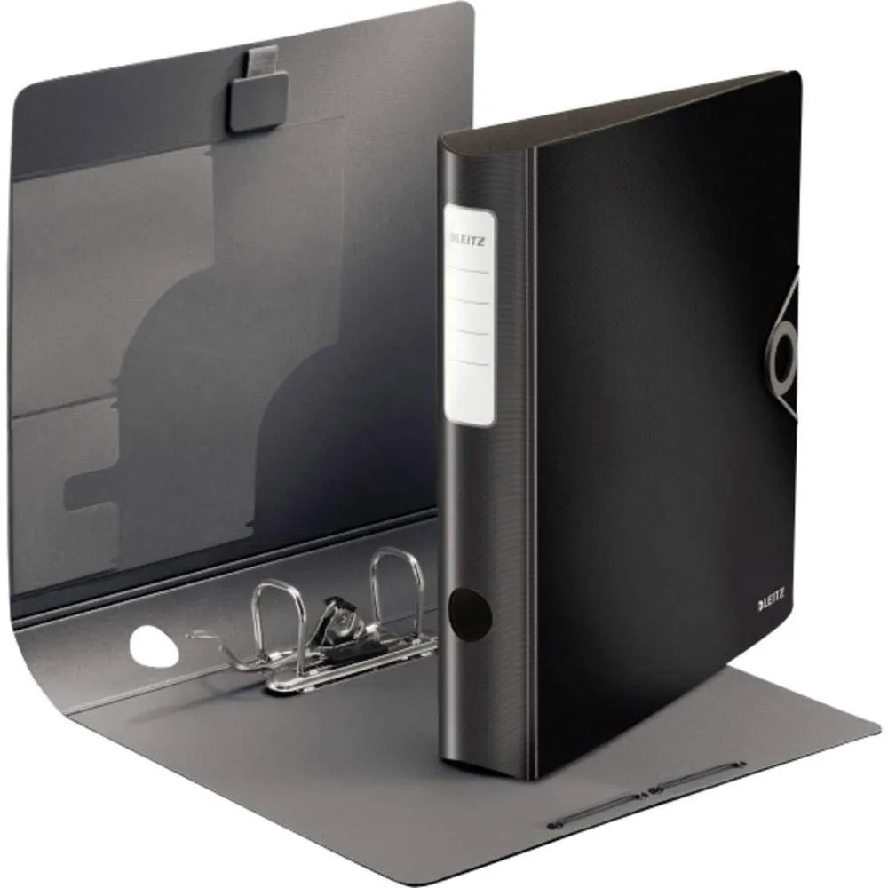 Leitz Active Solid 10481095 Raccoglitore a Leva A4 65 mm Nero 350 fogli