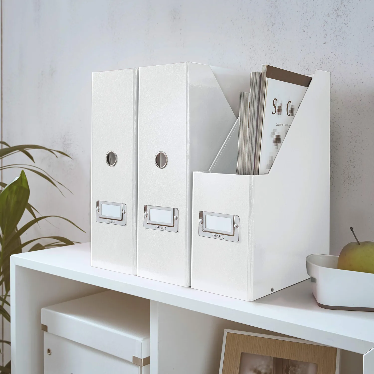 Leitz Click & Store 60470001 portariviste bianco A4 pieghevole