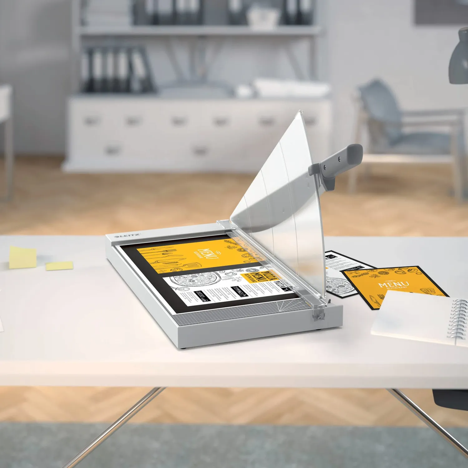 Leitz Precision Home Office taglierina a leva A3 10 fogli EdgeGlow