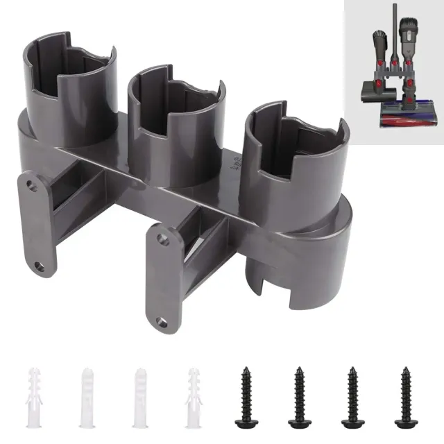 ABClife supporto parete aspirapolvere Dyson V7 V8 V10 grigio accessori