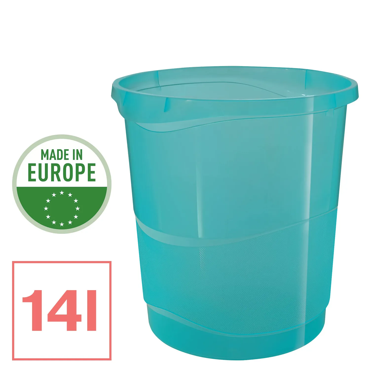 Esselte Colour'Breeze cestino 14 L blu impilabile