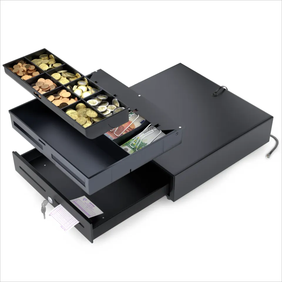 ACROPAQ cassetto portadenaro 41x41 cm nero RJ11