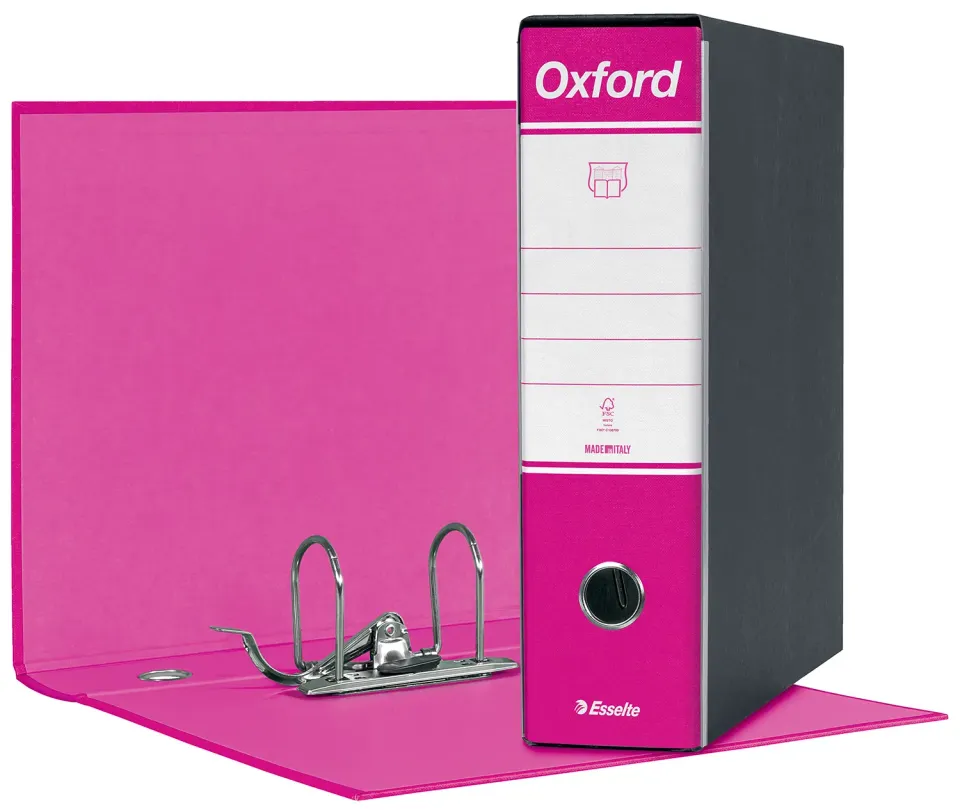 Oxford G83 390783900 registratore a leva fucsia 8 cm 500 fogli