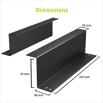 Acropaq supporti sospensione cassetto cassa 33 cm