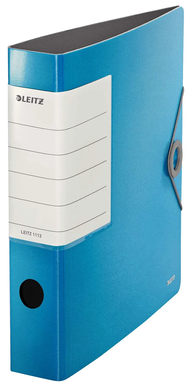 Leitz Ergo WOW 11130095 raccoglitore a leva nero dorso 62 mm