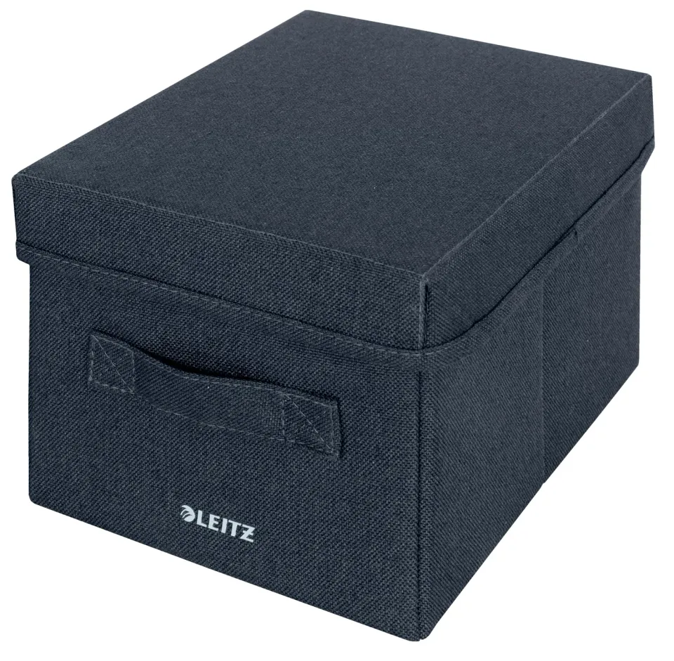 Leitz MyBox 61460089 scatola tessuto grigio set 2 piccole