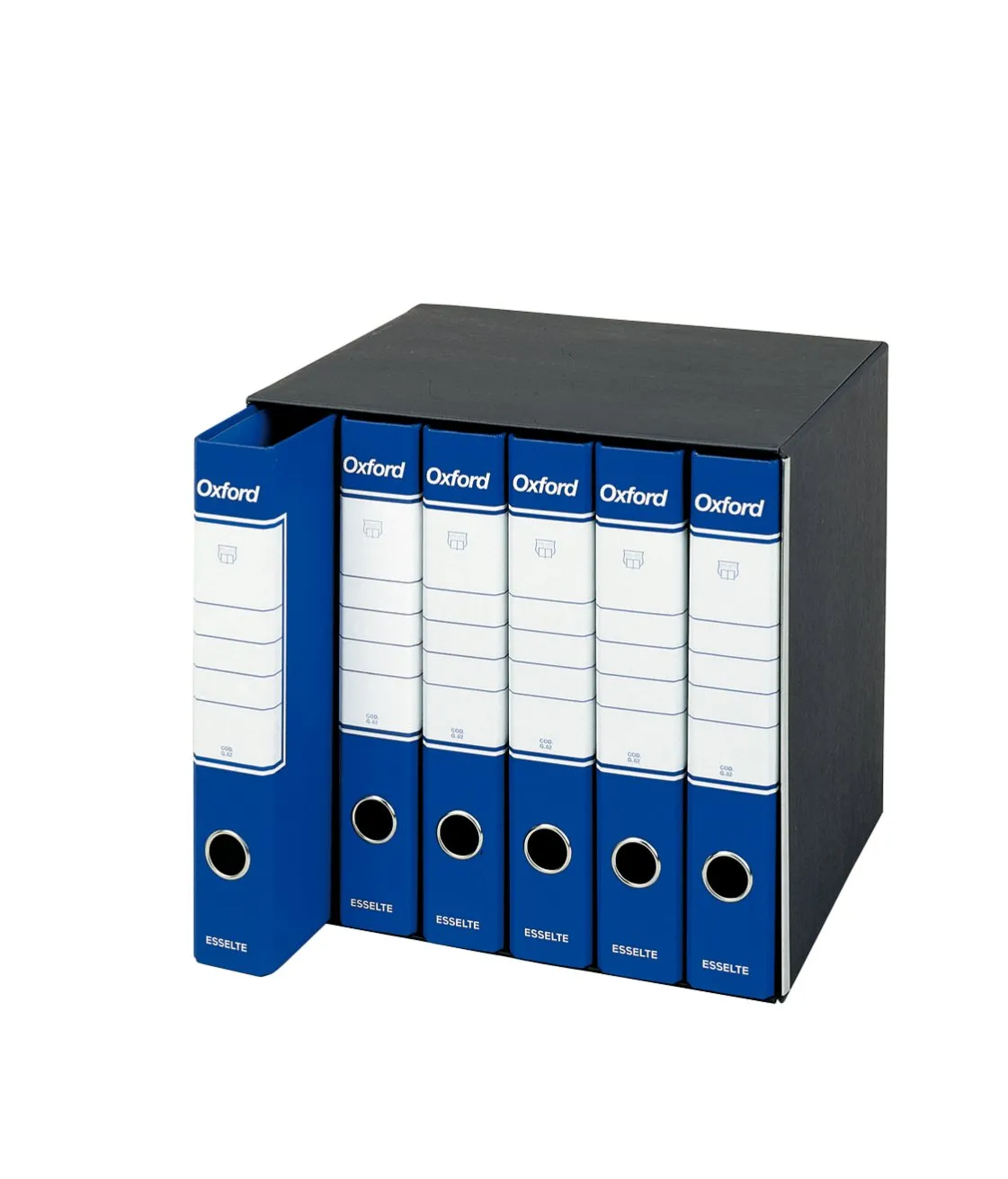 Esselte Oxford G89 registratori a leva blu 4 pezzi