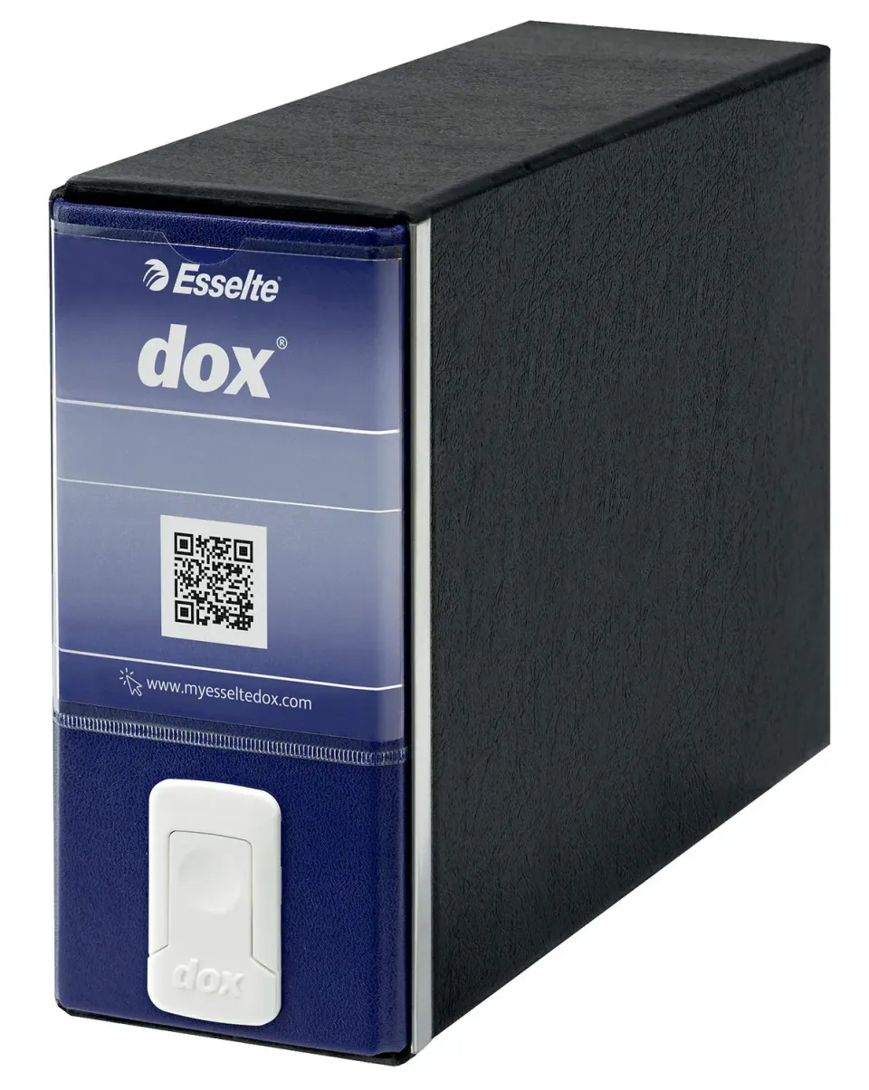 Esselte Dox 3 D8 registratore memorandum blu dorso 8 cm