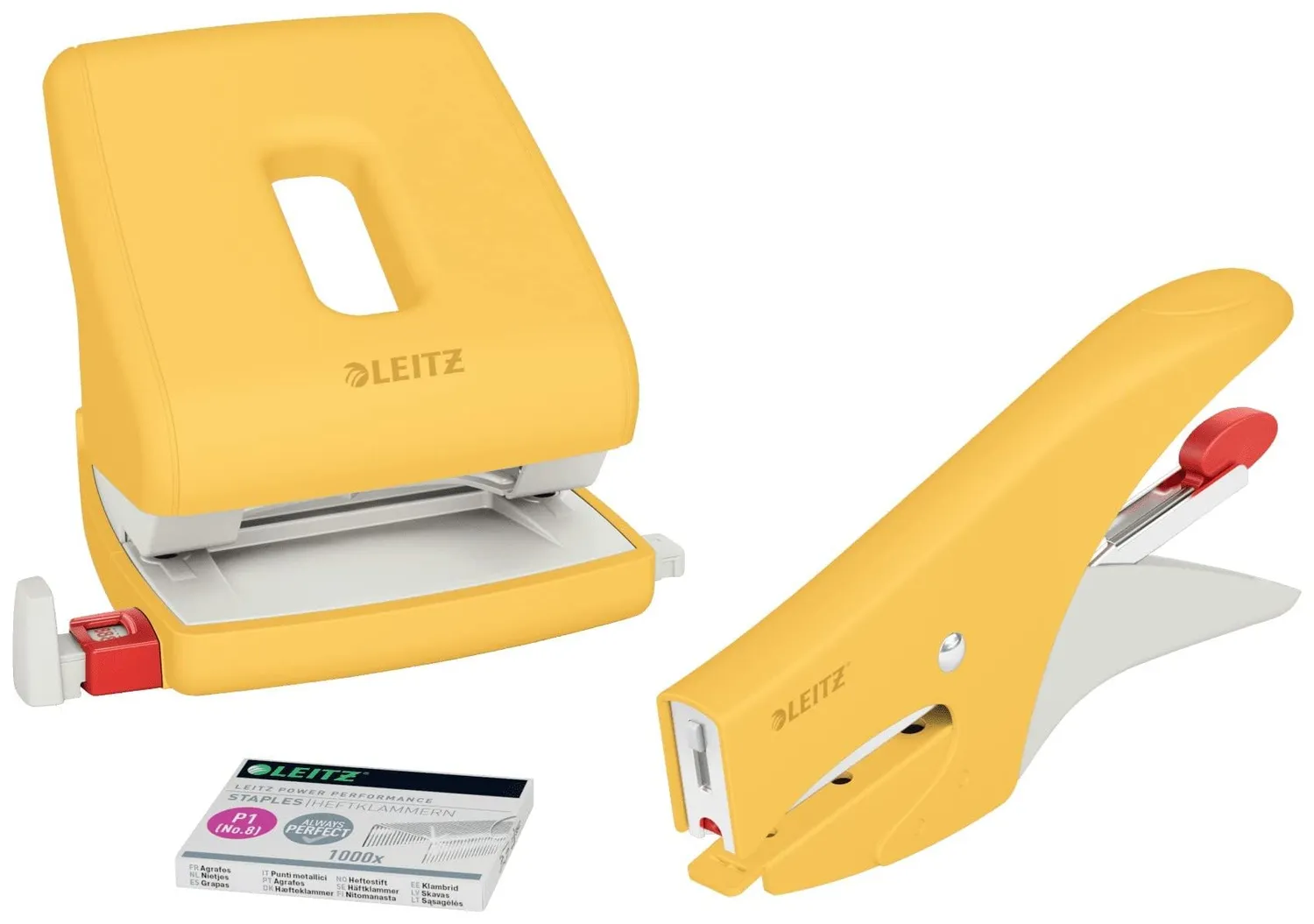 Leitz Cosy 56450019 cucitrice a pinza giallo caldo 15 fogli